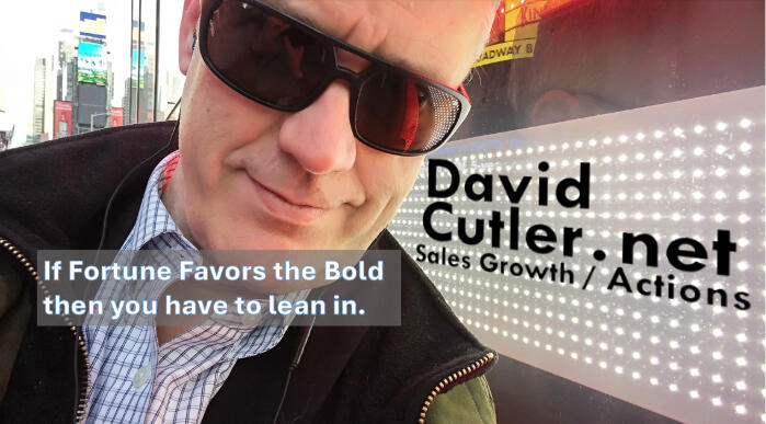 David Cutler Sales strategy and tactics - B2B sales and marketing coach and consultant
